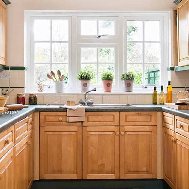 19 انواع پنجره آشپزخانه 