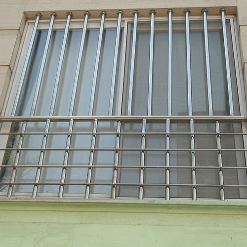 حفاظ استیل پنجره دوجداره